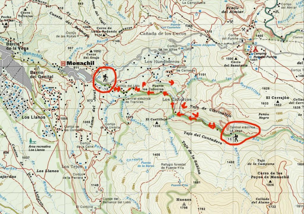 מונאצ'יל Camping Ruta Del Purche מראה חיצוני תמונה